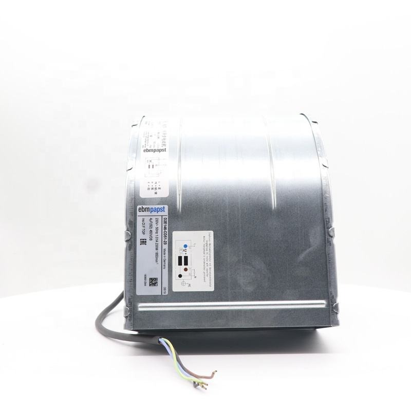 ebmpapst D2E146-CD51-23 230V AC 1.01A 130W 1850RPM 146mm Ball Bearing Cabinet Double Inlet Centrifugal Blower Cooling Fan