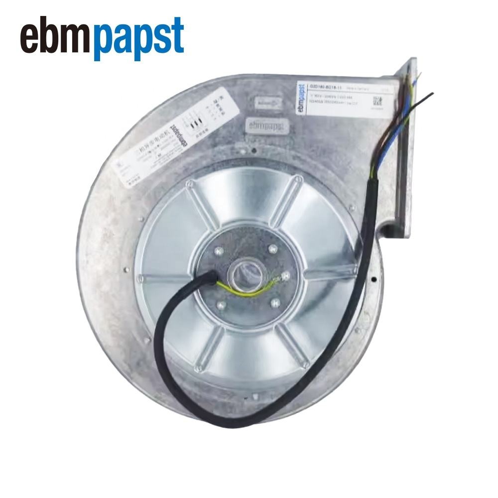 ebmpapst 6SN1162-0BA03-0CA1 180mm M2D068-EC 400VAC 305W 0.62A 2650RPM Siemens Inverter Centrifugal Cooling Fan