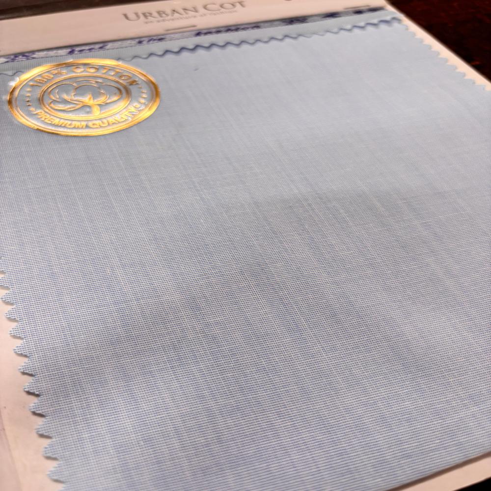 Swiss Cotton Fila Fil Shirting Fabric