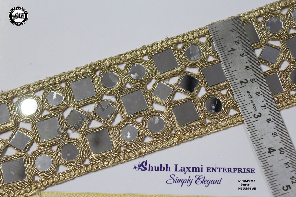 Designer Fancy Mirror Lace