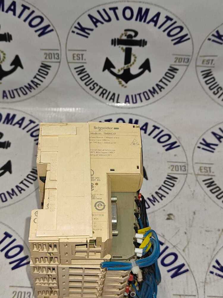 Schneider Tm5nc01 - Used Condition, Industrial Control Device, Programmable Logic Controller With Versatile I/o Options And Connectivity Support