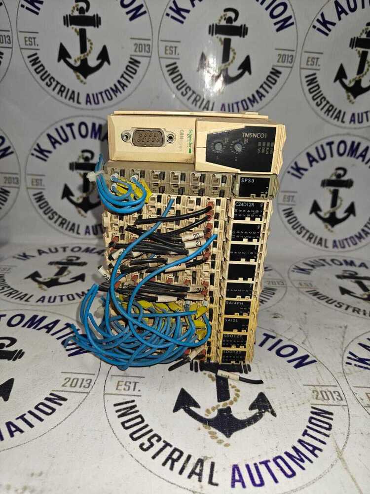 Schneider Tm5nc01 - Used Condition, Industrial Control Device, Programmable Logic Controller With Versatile I/o Options And Connectivity Support