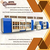 16mm to 32mm Rope Making Machine