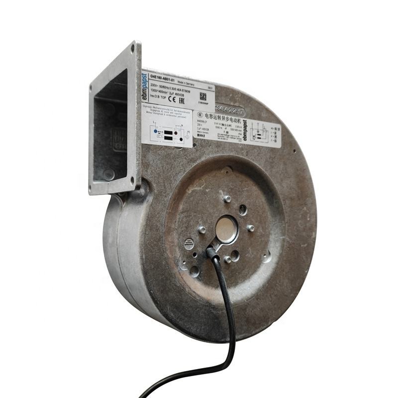ebmpapst G4E160-AB01-01 230V AC 67W 0.3A 1300RPM Aluminum Alloy Large Wind Turbine Blower Inverter Centrifugal Cooling Fan