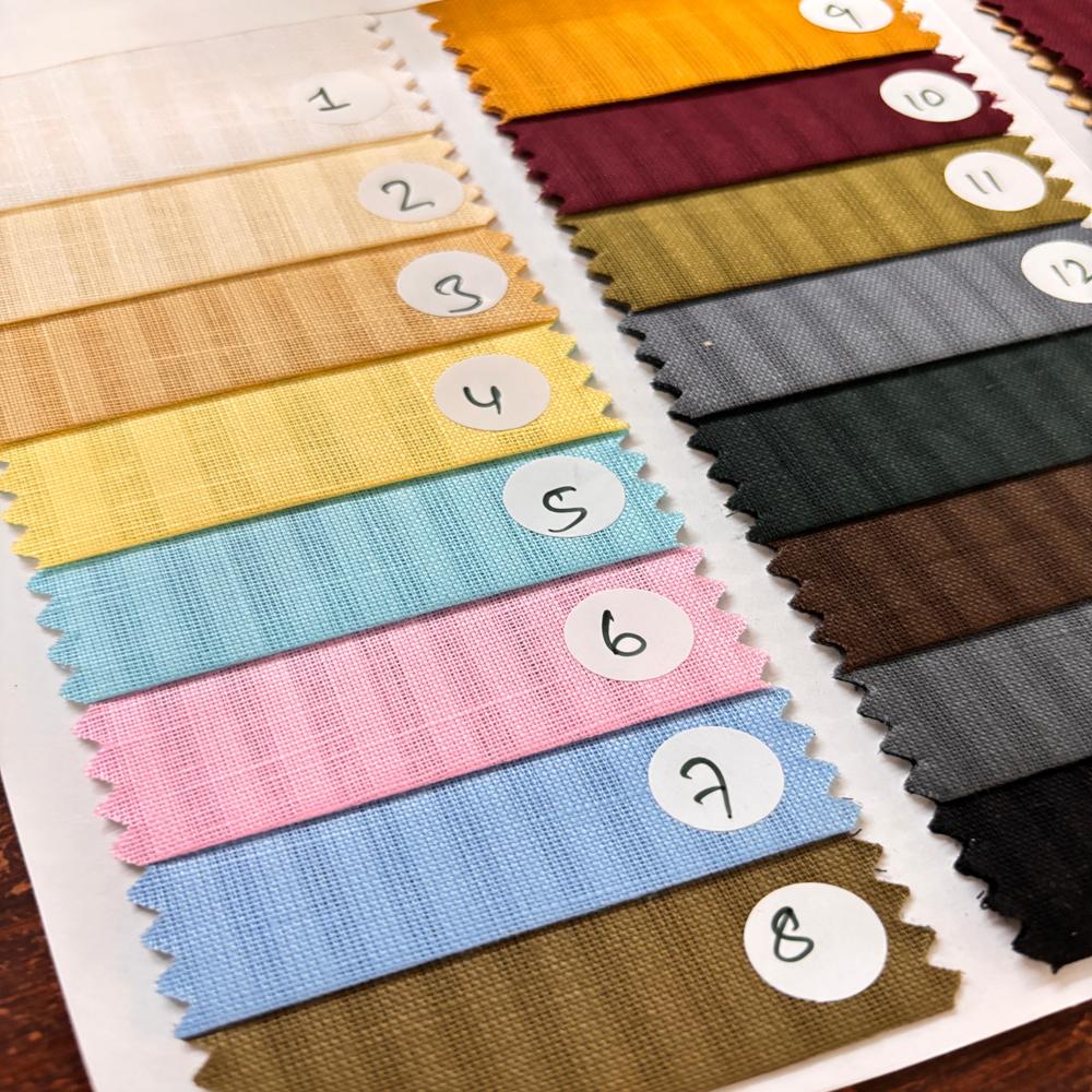 Oliver Linen Cotton Stripe Fabric 