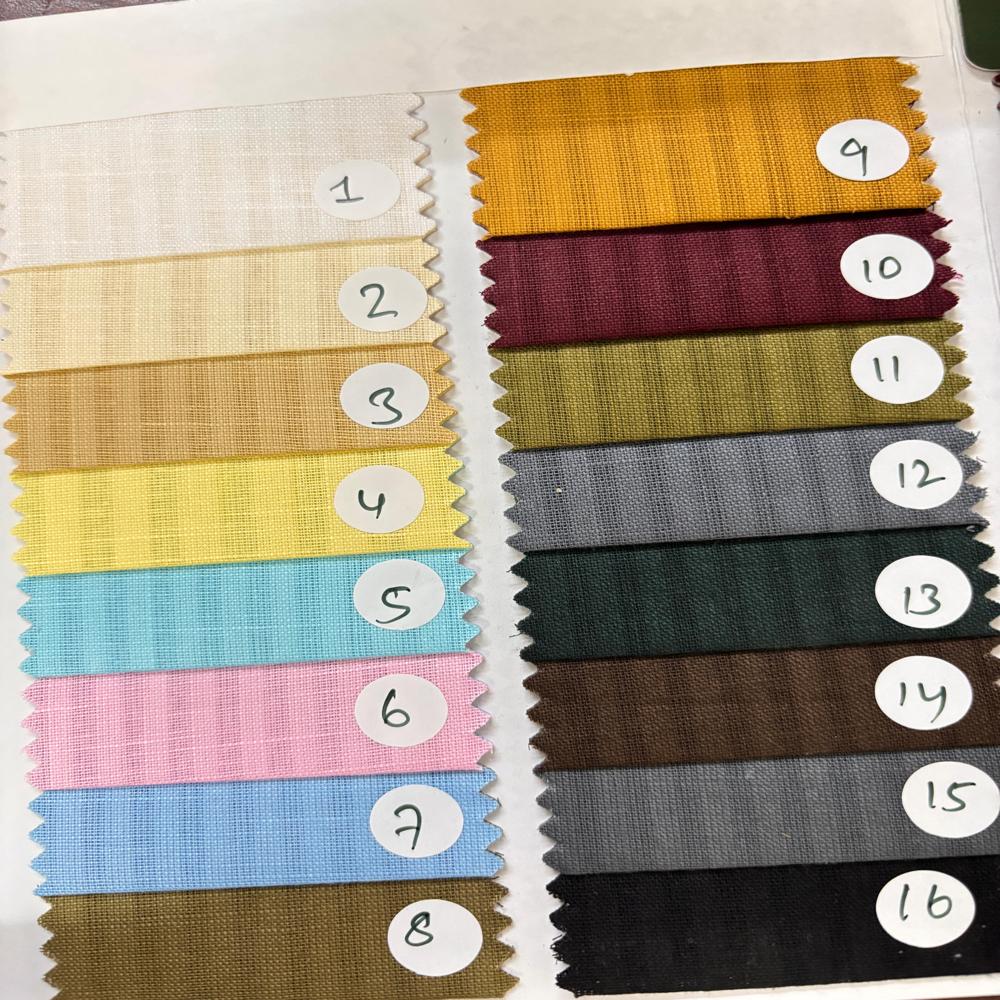 Oliver Linen Cotton Stripe Fabric 