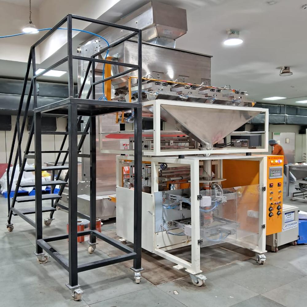 4 Head Dry Fruit Packing Machine