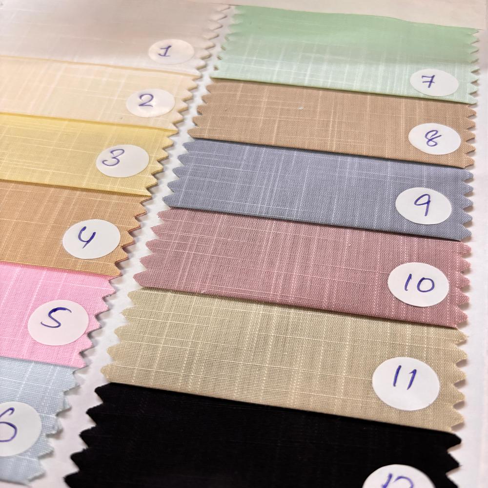 Linen Slub Cotton Dyed
