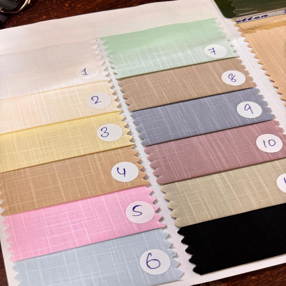 Linen Slub Cotton Dyed