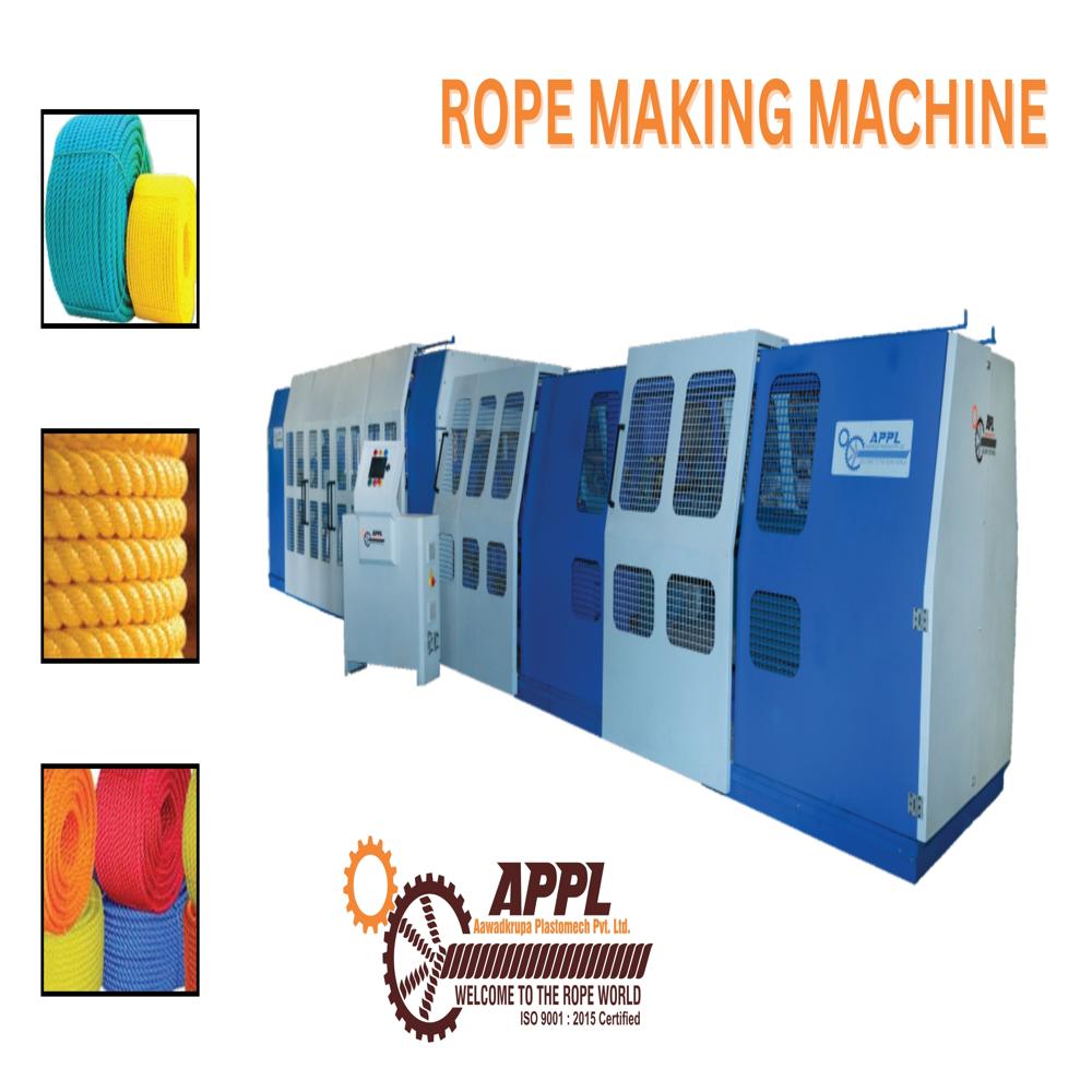 16mm to 44mm Rope Making Machine