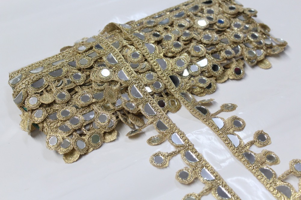 Mirror Fancy Lace - Color: Golden