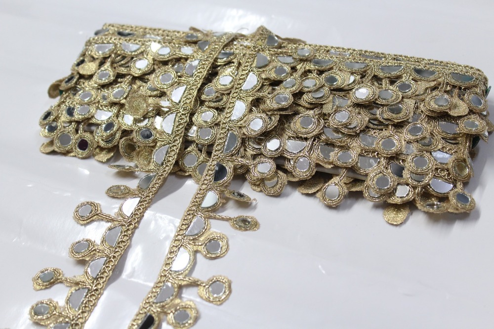 Mirror Fancy Lace - Color: Golden