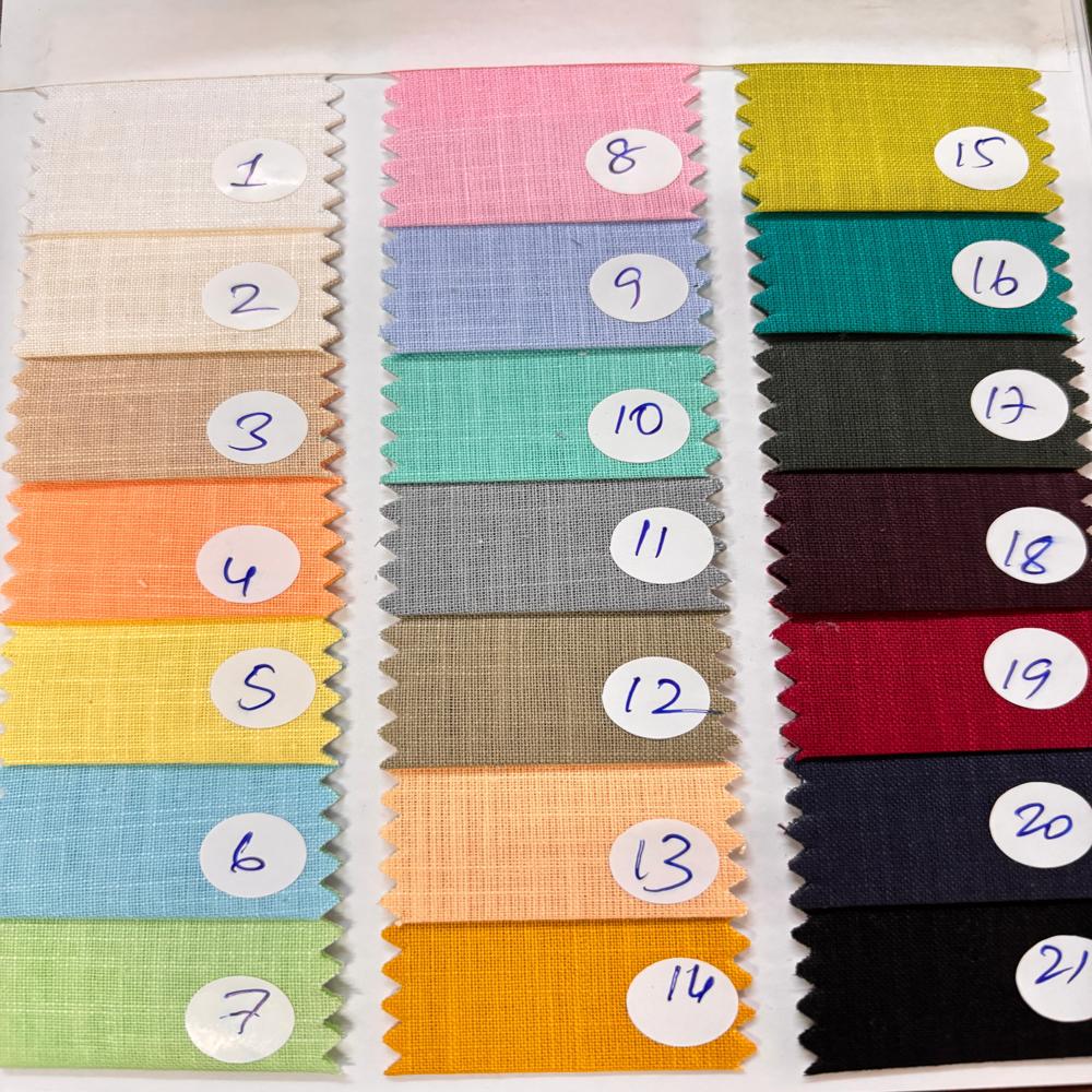 Donald Linen Cotton Shirting Fabric
