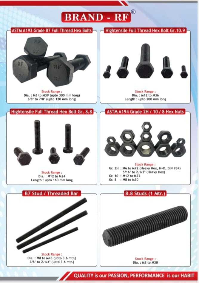 Rushabh Fastners Catlogue - Color: Black