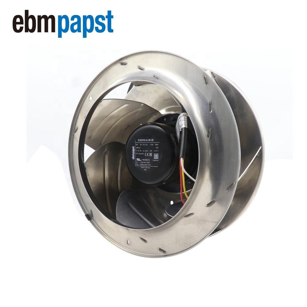 ebmpapst R3G310-AL09-30 M3G084-FA 48V DC 208W 310 mm IP42 Ball Bearing PWM Controller Centrifugal Cooling Fans