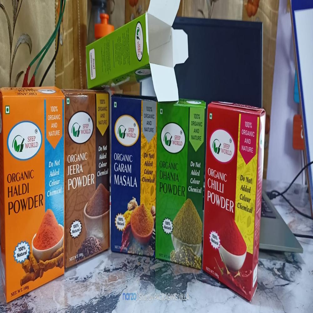 Masala Packaging Box