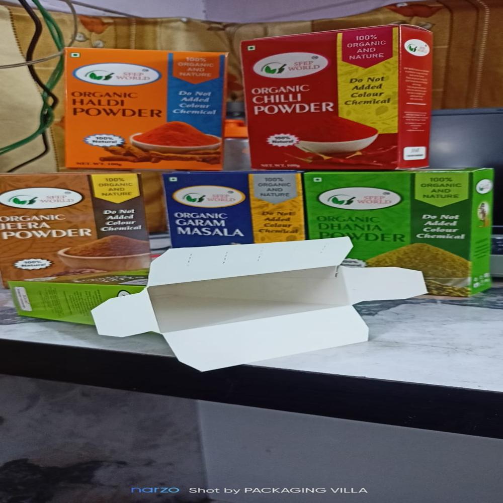 Masala Packaging Box