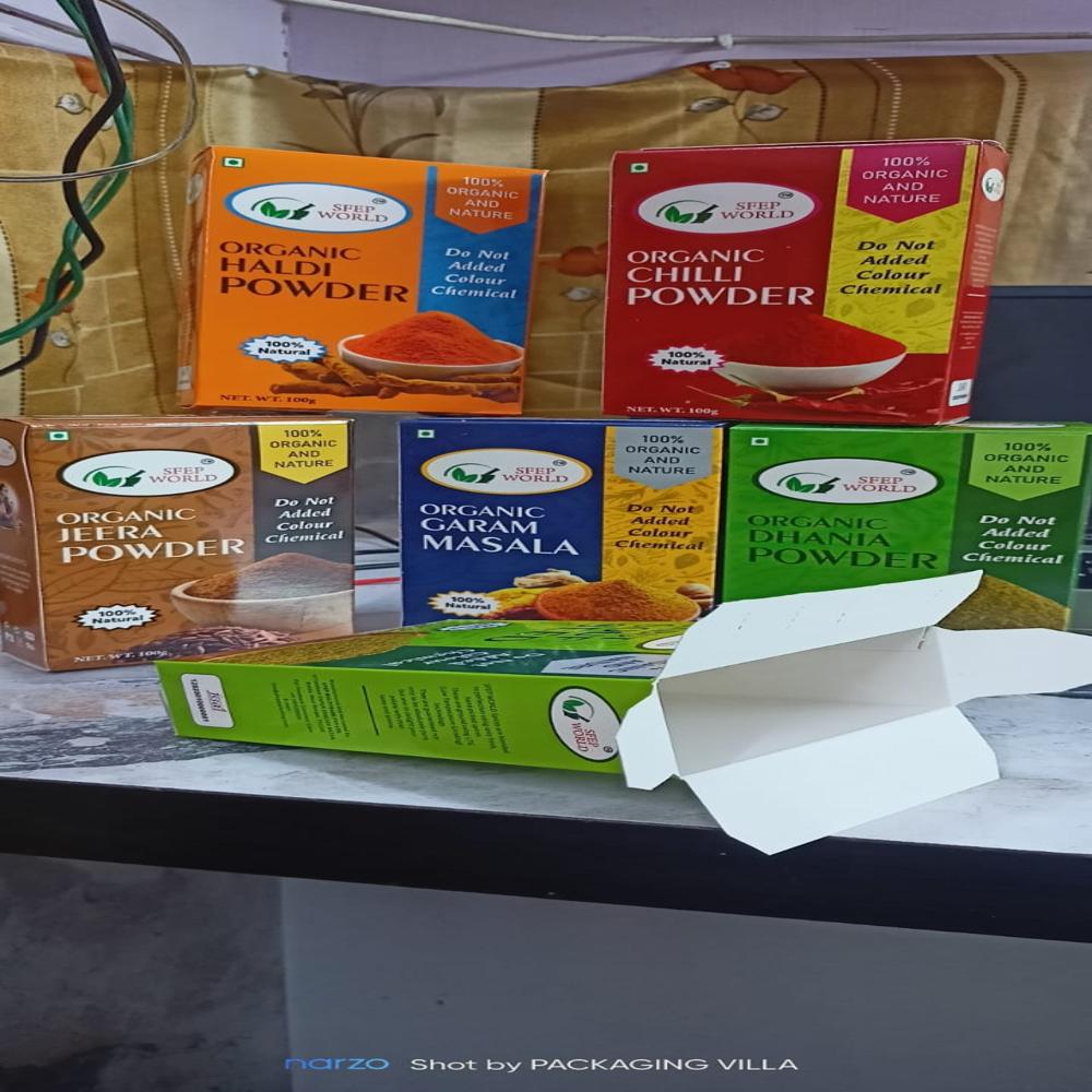 Masala Packaging Box