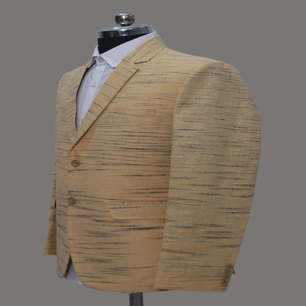 Mens Cotton Khadi Blazer