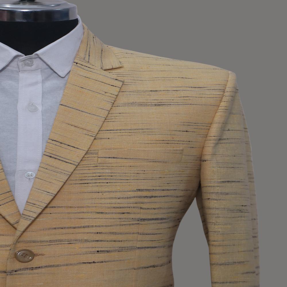 Mens Cotton Khadi Blazer