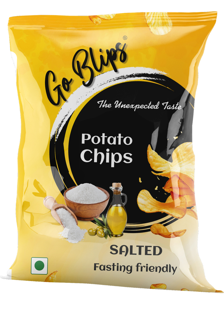 Goblips Salted Potato Chips 10Rs MRP Packet