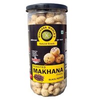 Black Paper Roasted Makhana - Additives: Not Added