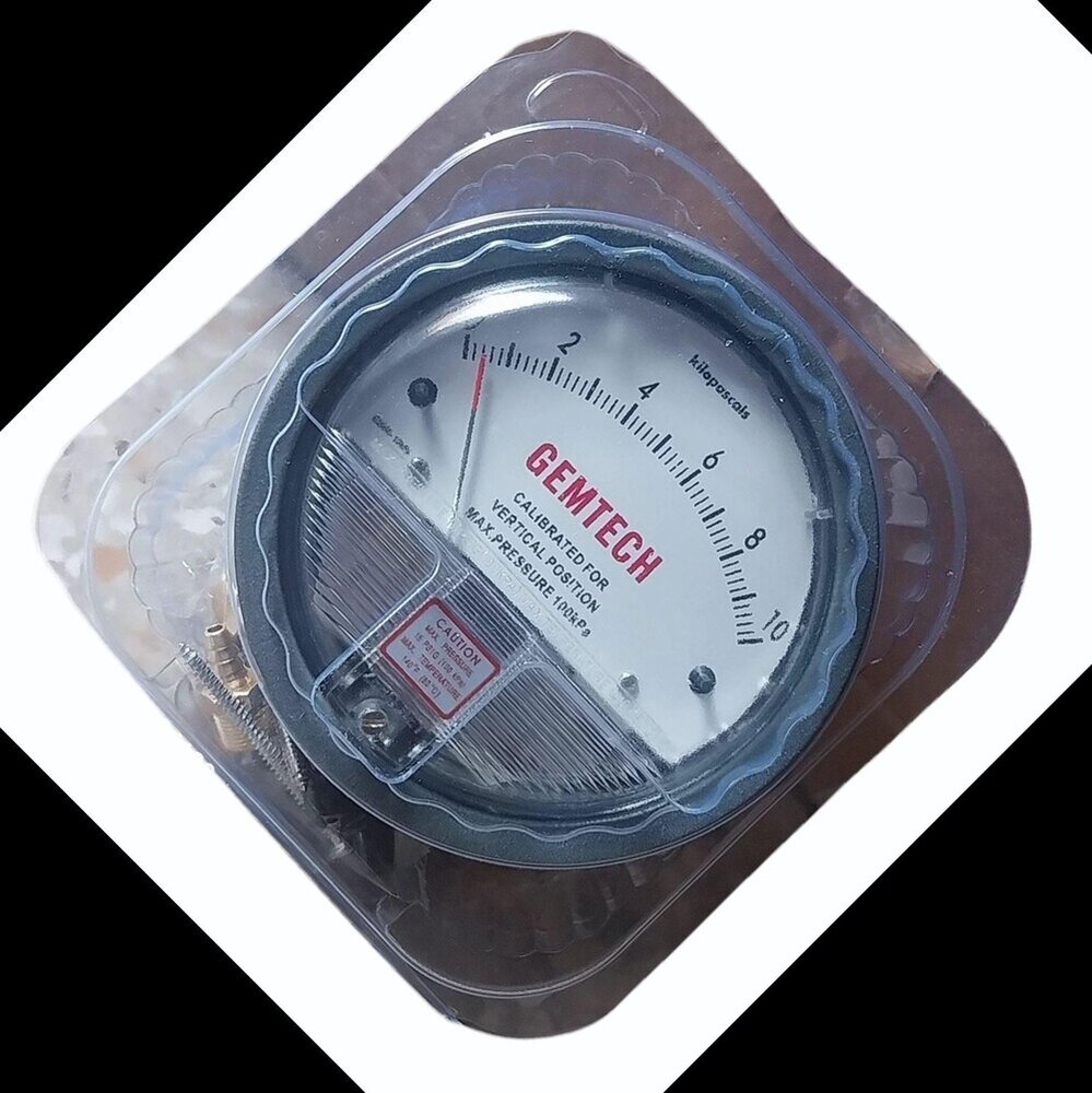 GEMTECH Differential Pressure Gauge Distributor From Noida Uttar Pradesh