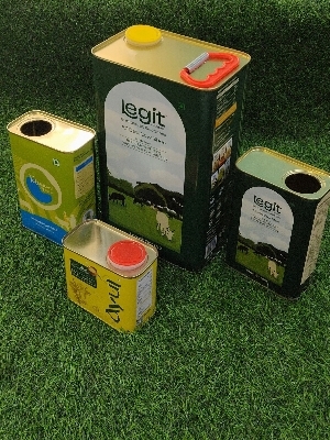 Ghee tin container