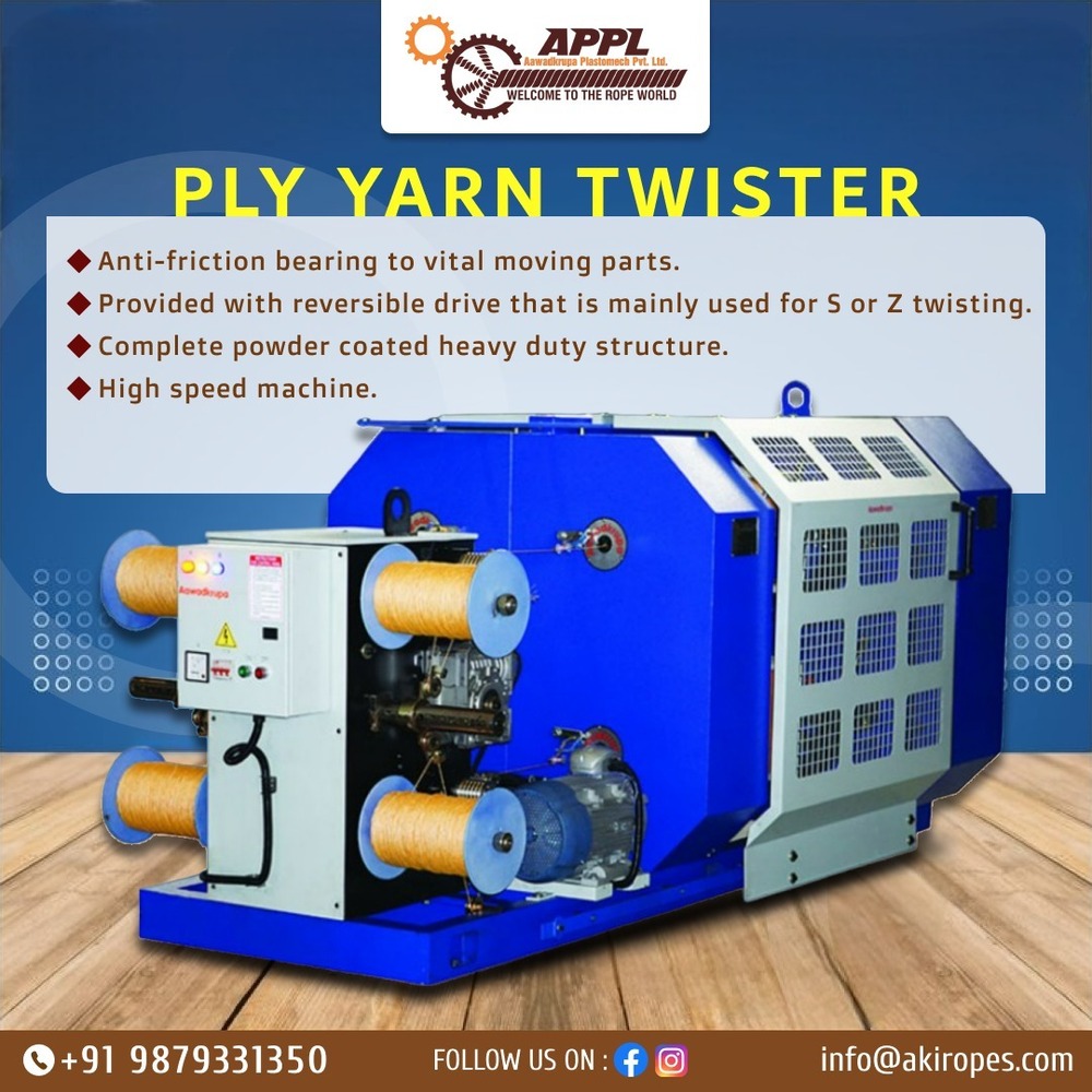 34 1PLY YARN TWISTER
