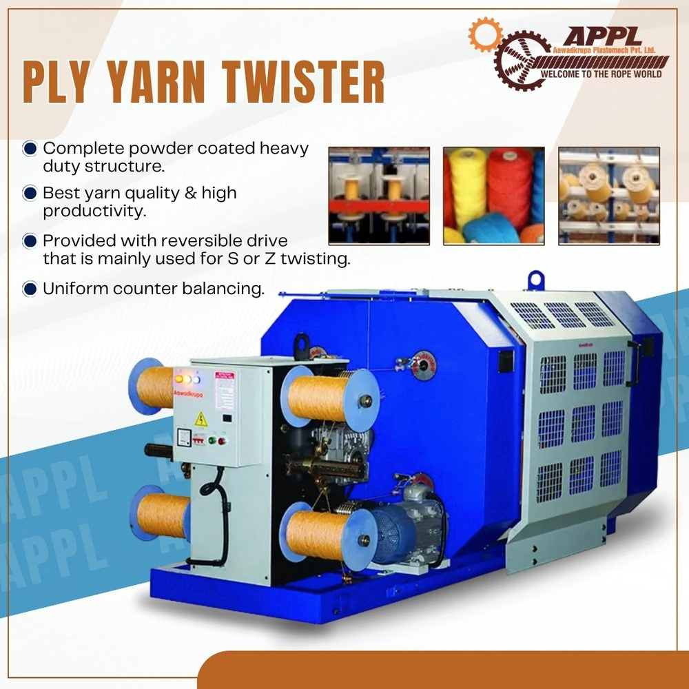 34 2PLY यार्न ट्विस्टर