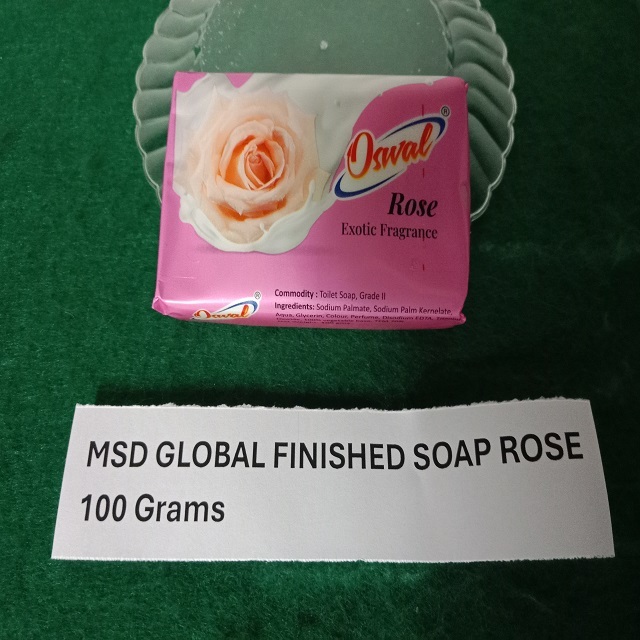 Toilet soap Rose