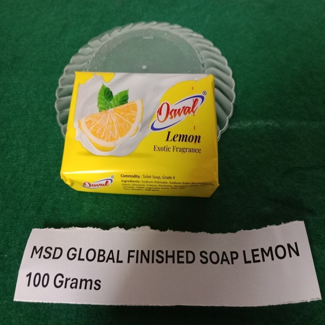 Toilet soap Lemon