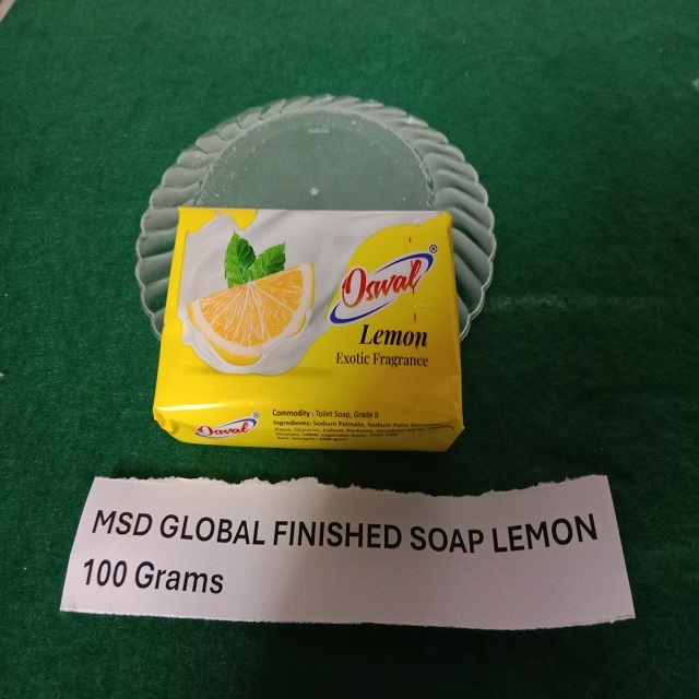 Toilet Soap Lemon - Color: Yellow
