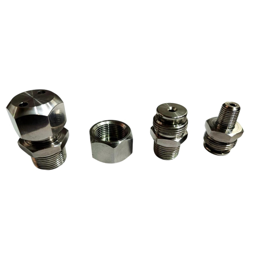 Solid Cone Jet Spray Nozzle - Diameter: 0.5 Millimeter (Mm)