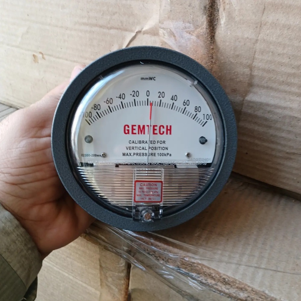GEMTECH Differential Pressure Gauge Distributor From Anakapalle Andhra Pradesh