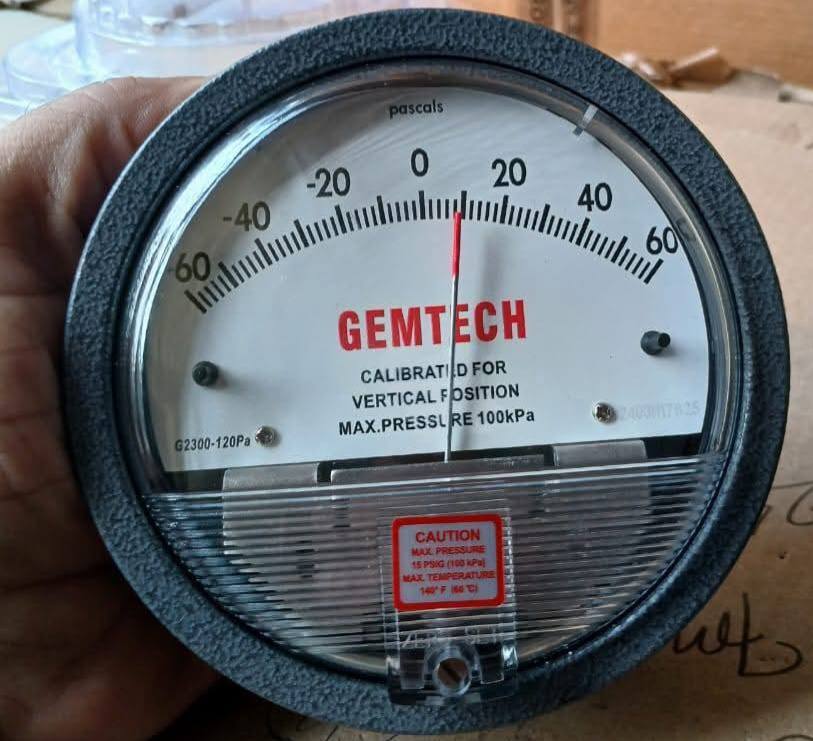 GEMTECH Differential Pressure Gauge Distributor From Anakapalle Andhra Pradesh.