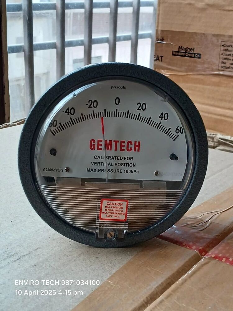 GEMTECH Differential Pressure Gauge Distributor From Lalganj Uttar Pradesh
