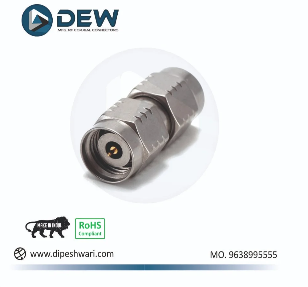 2.4MM-PRECISION-MICROWAVE MALE TO MALE ADAPTER