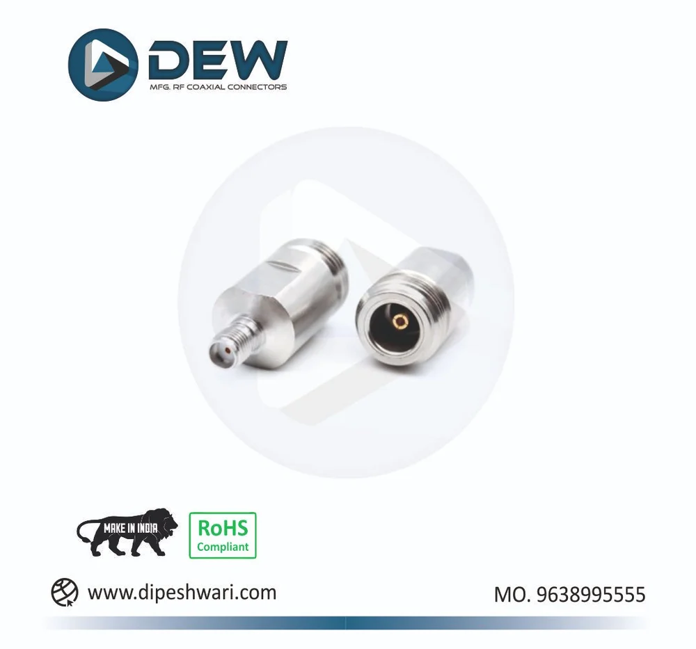 N FEMALE TO SMA FEMALE ADAPTERS