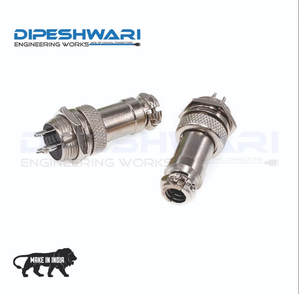 6 Pin Metal Connectors