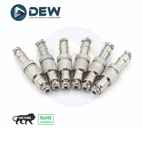 GX12 4PIN MINI ROUND SHELL CONNECTOR