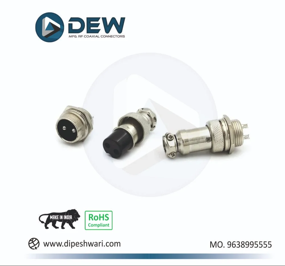 GX16 8PIN ROUND SHELL CONNECTOR