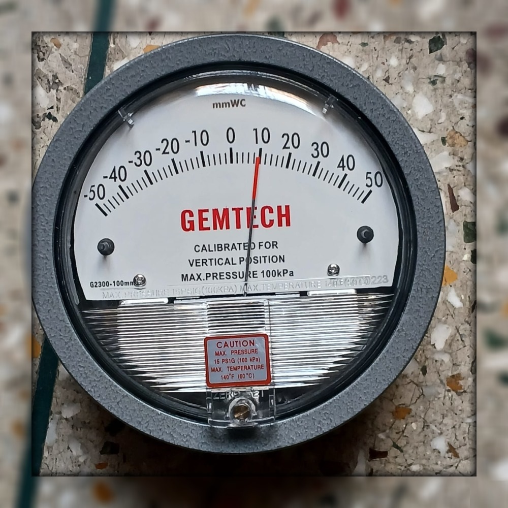 GEMTECH Differential Pressure Gauge Distributor From Neyyattinkara Kerala