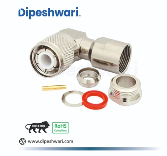 HN Male Right Angle Connector Clamp