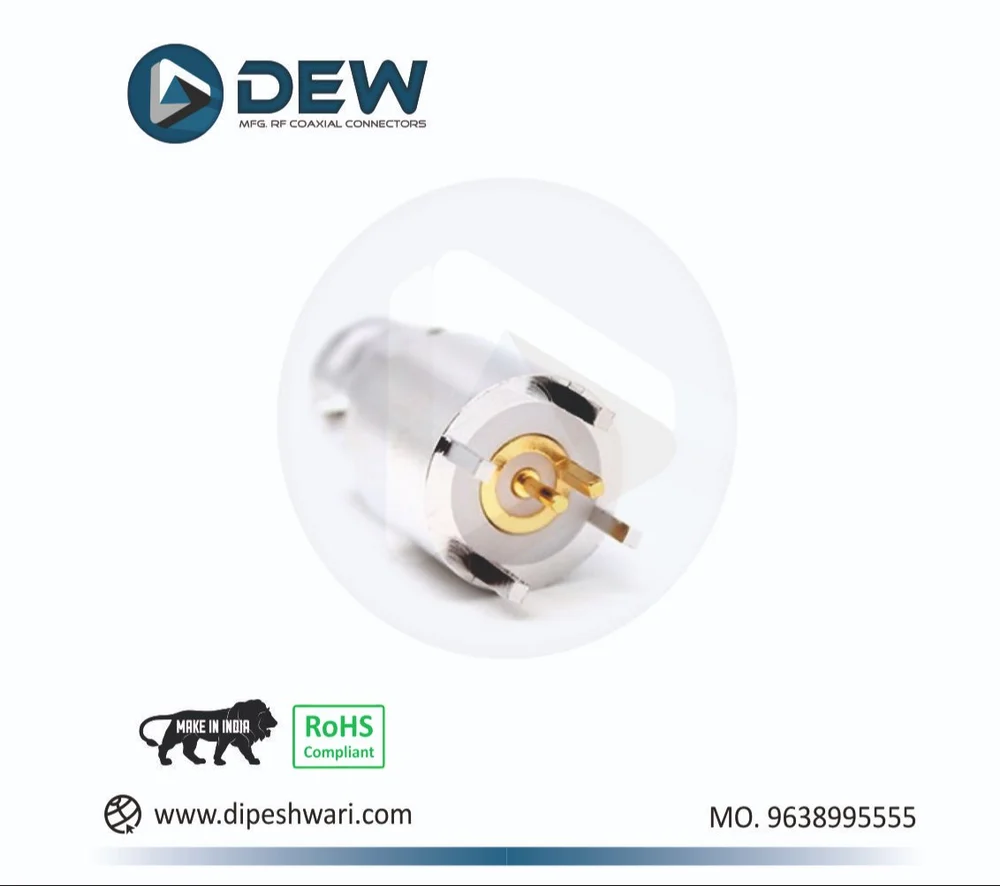 BNC Female Triaxial For Pcb Mount