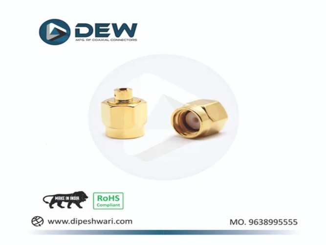 RP SMA MALE FOR 0.86/405 CABLE