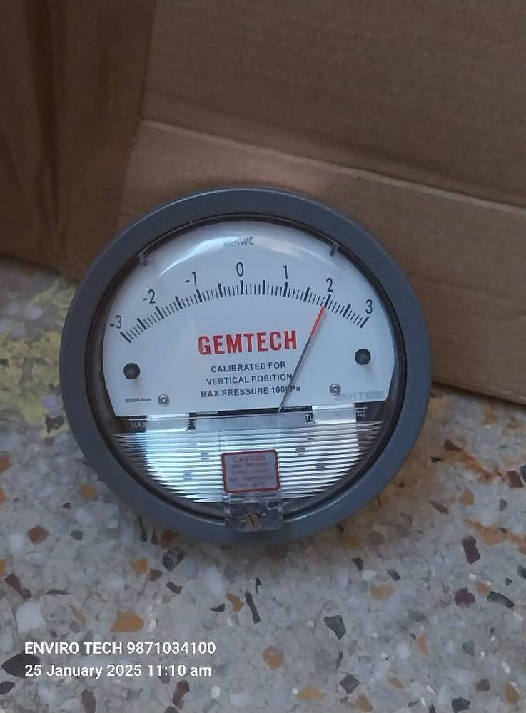 GEMTECH Differential Pressure Gauge Distributor From Samastipur Bihar