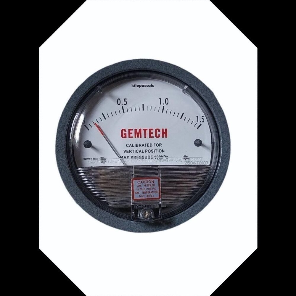 GEMTECH Differential Pressure Gauge Distributor From Gaya Bihar