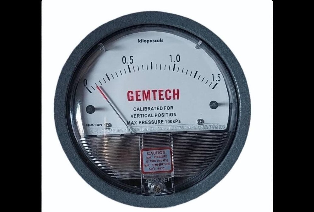 GEMTECH Differential Pressure Gauge Distributor From Gaya Bihar