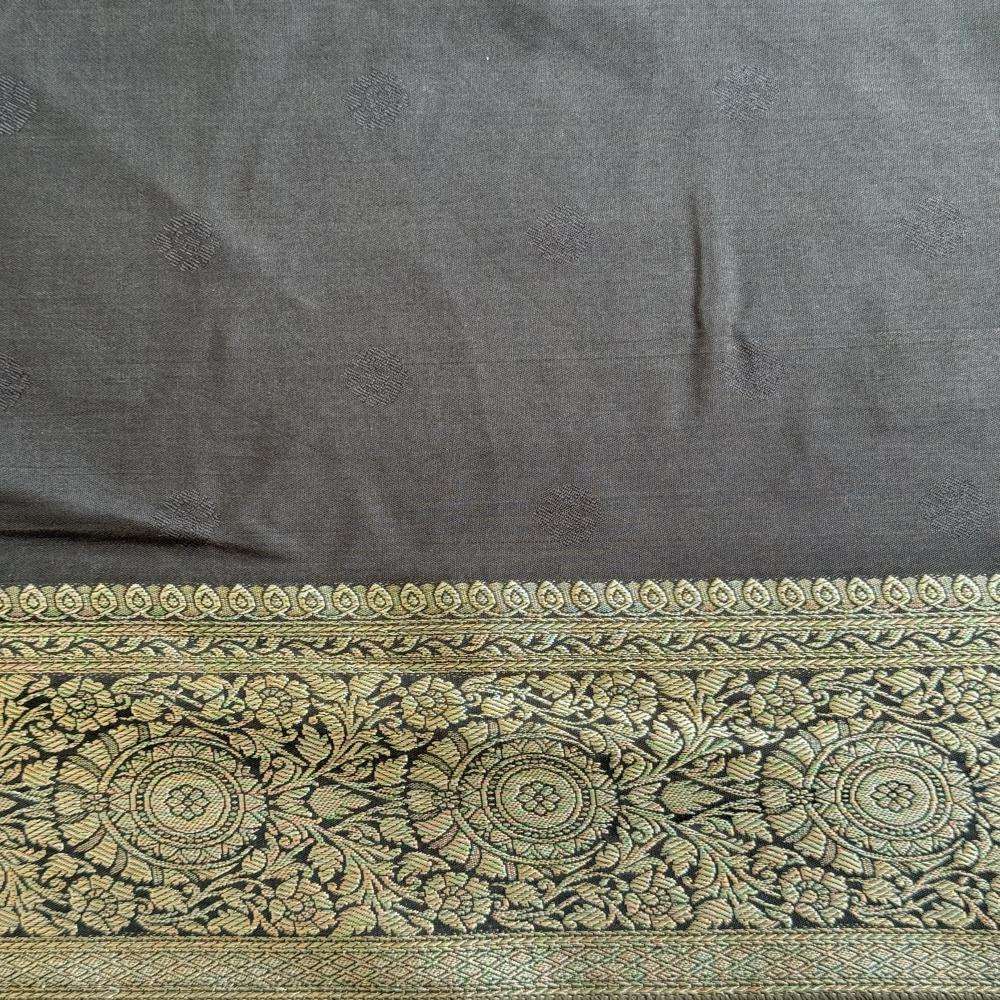 Digital Print Saree - Color: Gold